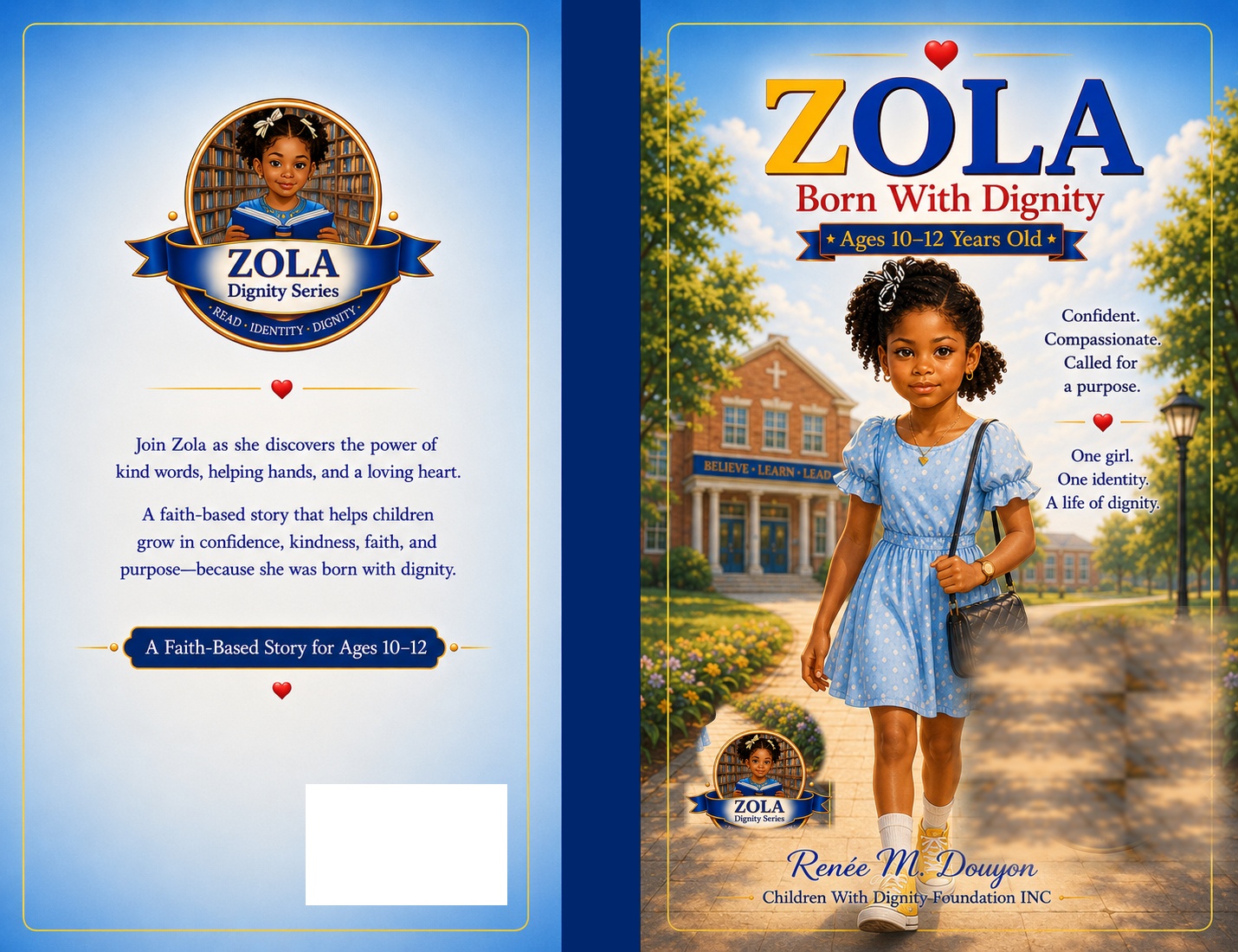 Zola Born With Dignity children’s book cover